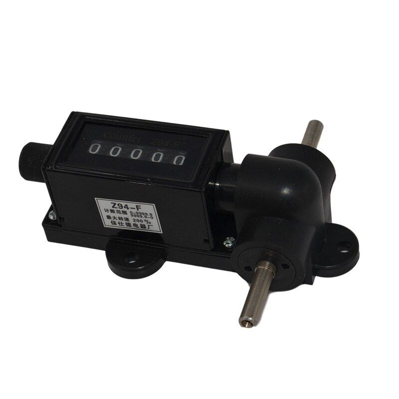 Länge rollen Zähler Fünf Ziffer Länge Messung Werkzeug Leder Kabel Kunststoff Länge rollen Länge Meter 0 ~ 9999,9