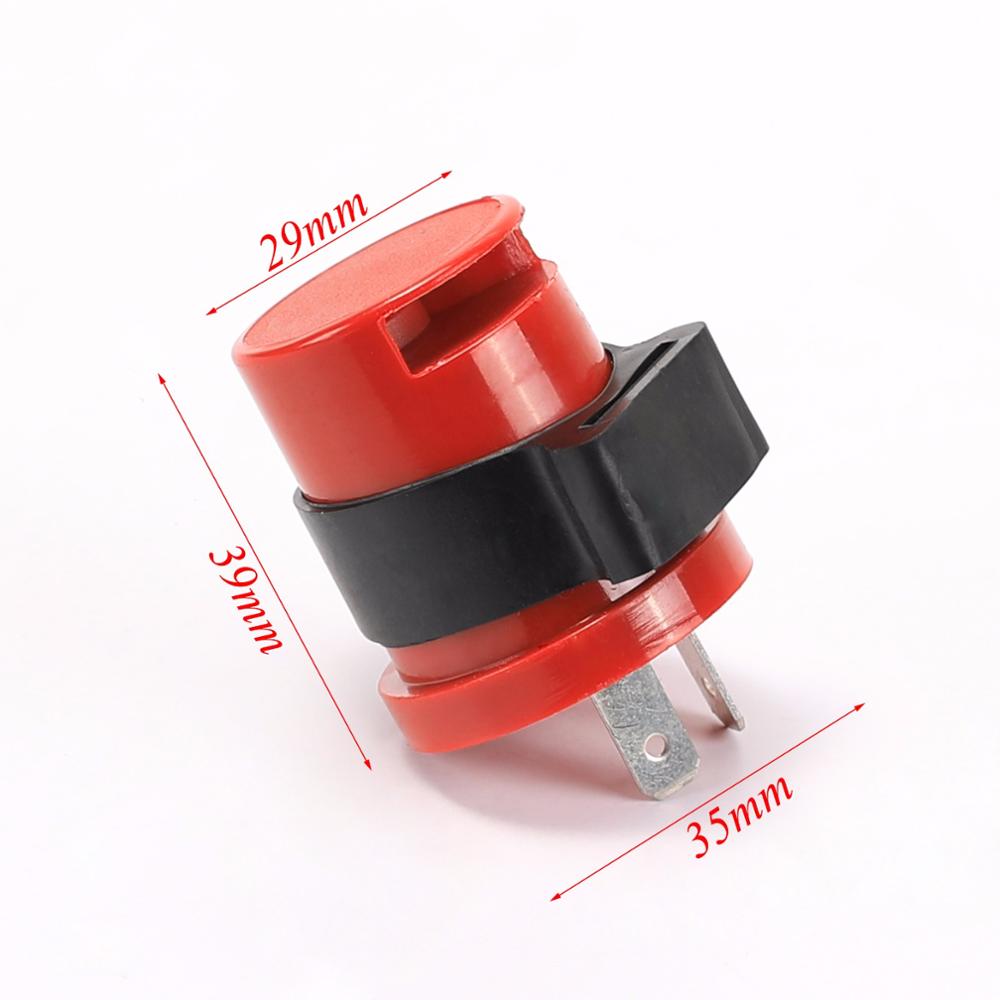 thumbnail image 2 of 2-Pin 12V LED Flasher Relay With Beeper For Motorcycle Turn Signals 2 of 6