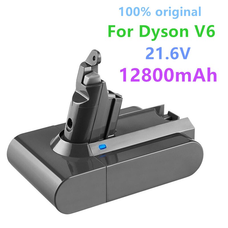 2022 neue Dyson V6 38000mAh 21,6 V Li-Ion Batterie für Dyson V6 DC58 DC59 DC61 DC62 DC74 SV07 SV03 SV09 Staubsauger Batterie: V6 12800mAh