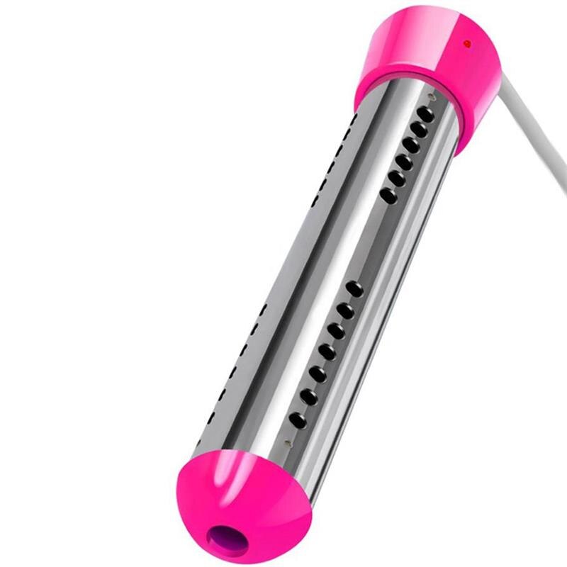 3000w uima-altaan lämmitin uppovesisähköinen vedenlämmitin kannettava puhallettavaan uima-altaaseen korkean suorituskyvyn nopeasti kiehuva vesityökalu: Pinkki 3000w eu