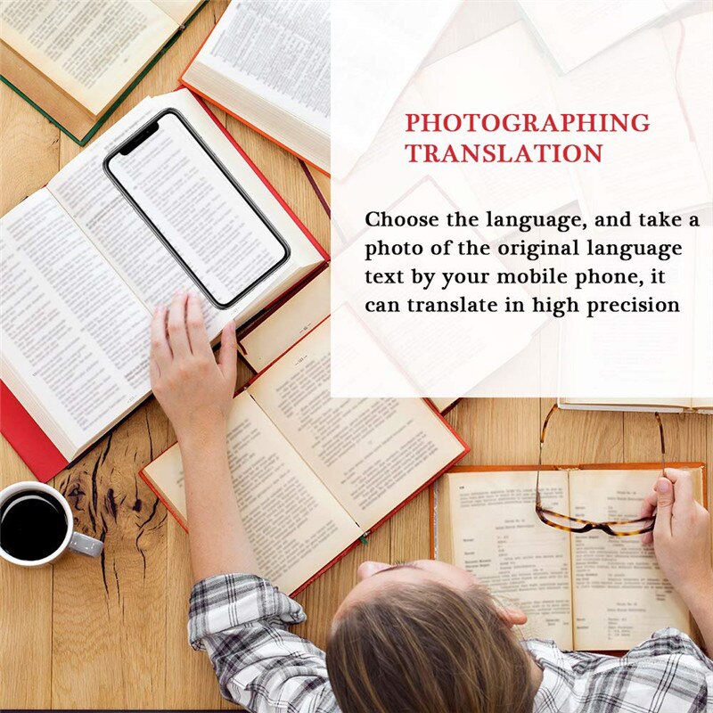 Portable Intelligent Real-time Language Voice Translator Speech 2.4G Smart Pocket Interpreter Support 40 Languages For Business