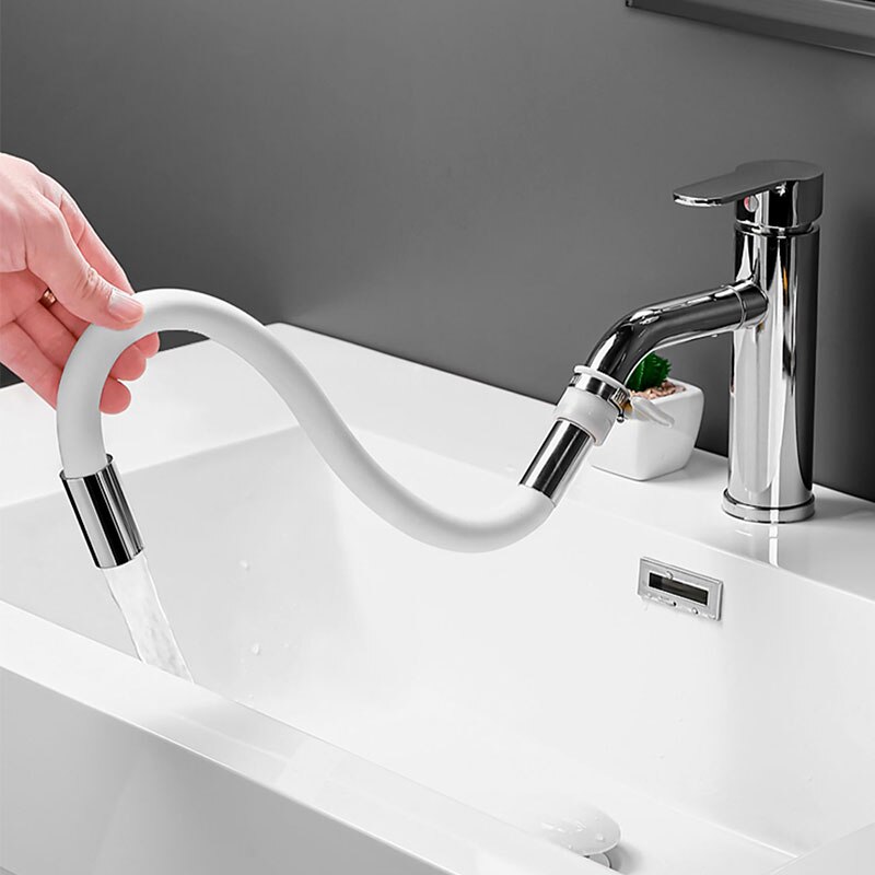 20/30/50CM Wasserhahn Verlängerung Küche Edelstahl Wasserhahn Schlecht flexibel Gummi Auslauf Für Wasserhahn Wasserhahn zubehör