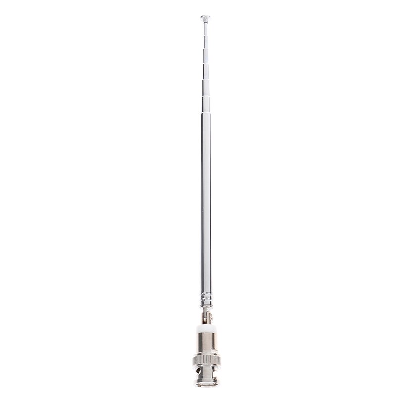 180 Degree Telescopic Antenna 650mm BNC Connector Portable FM Radio Scanner