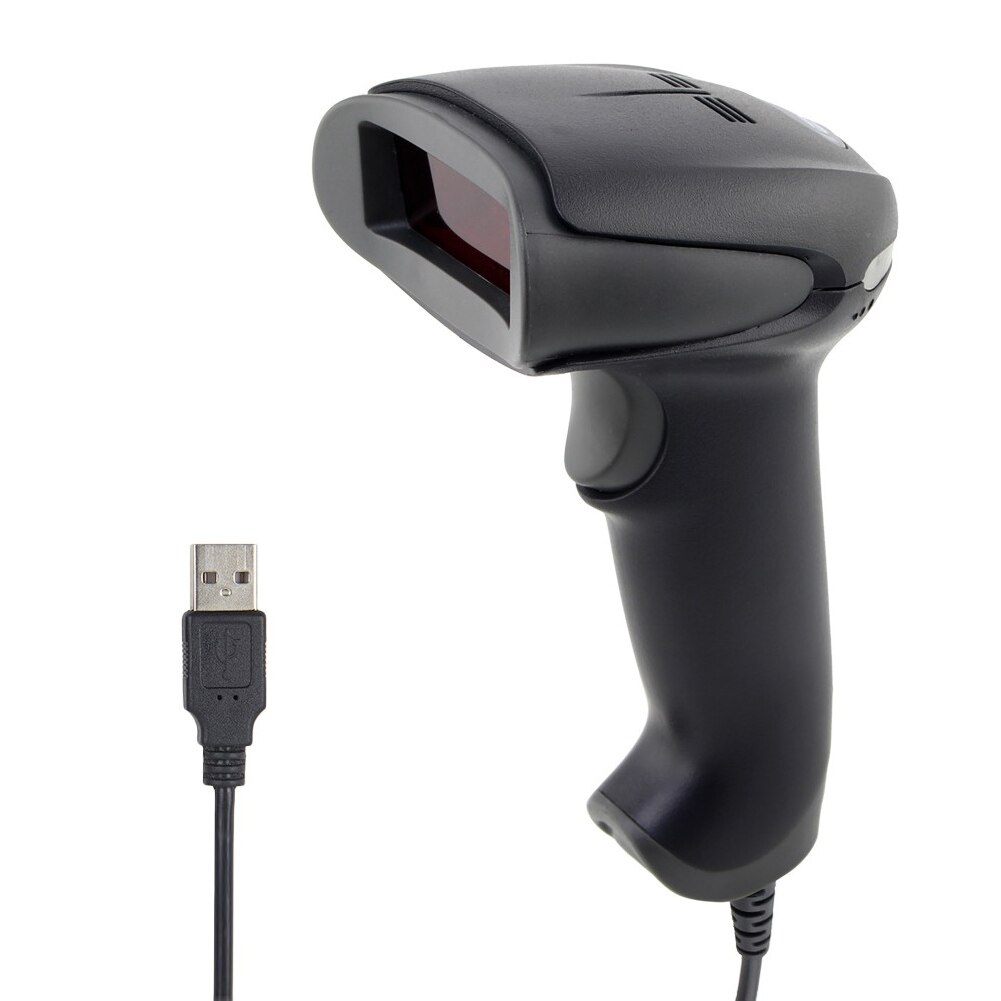 Scanner Handheld Portable Reader Wired Non-Slip Barcode Electronic For POS System Durable