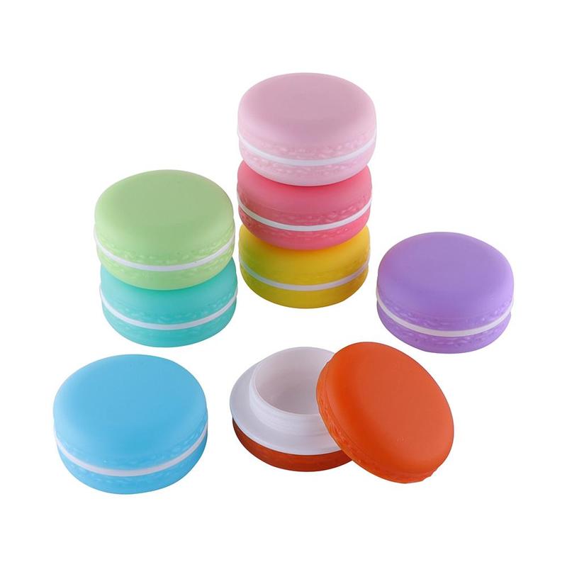 10g Macaron Candy Color Empty Cosmetic Containers Diy Lip Gloss Containers Travel Sub-bottling
