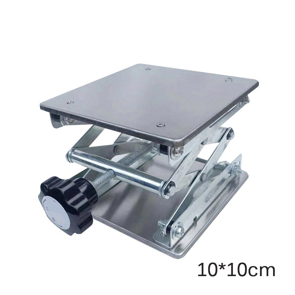 Stainless Steel Lifting Platform Stand Rack Scissor Lab Jack Adjustable Height Laboratory Lifting Platform Table Bench Lifter