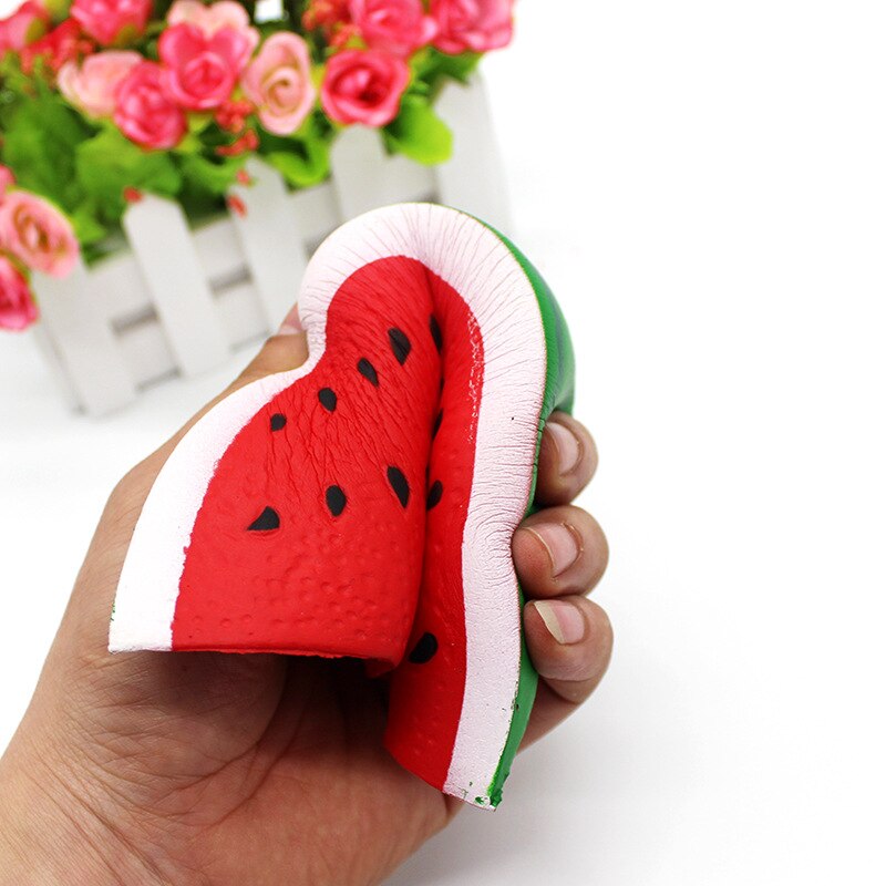 Carino lento Aumento Morbido jumbo Anguria Frutta Profumato Pannello Spremere Giocattolo Decorazione FAI DA TE per Bambini di Età fatica sollievo Giocattolo Divertente Regali