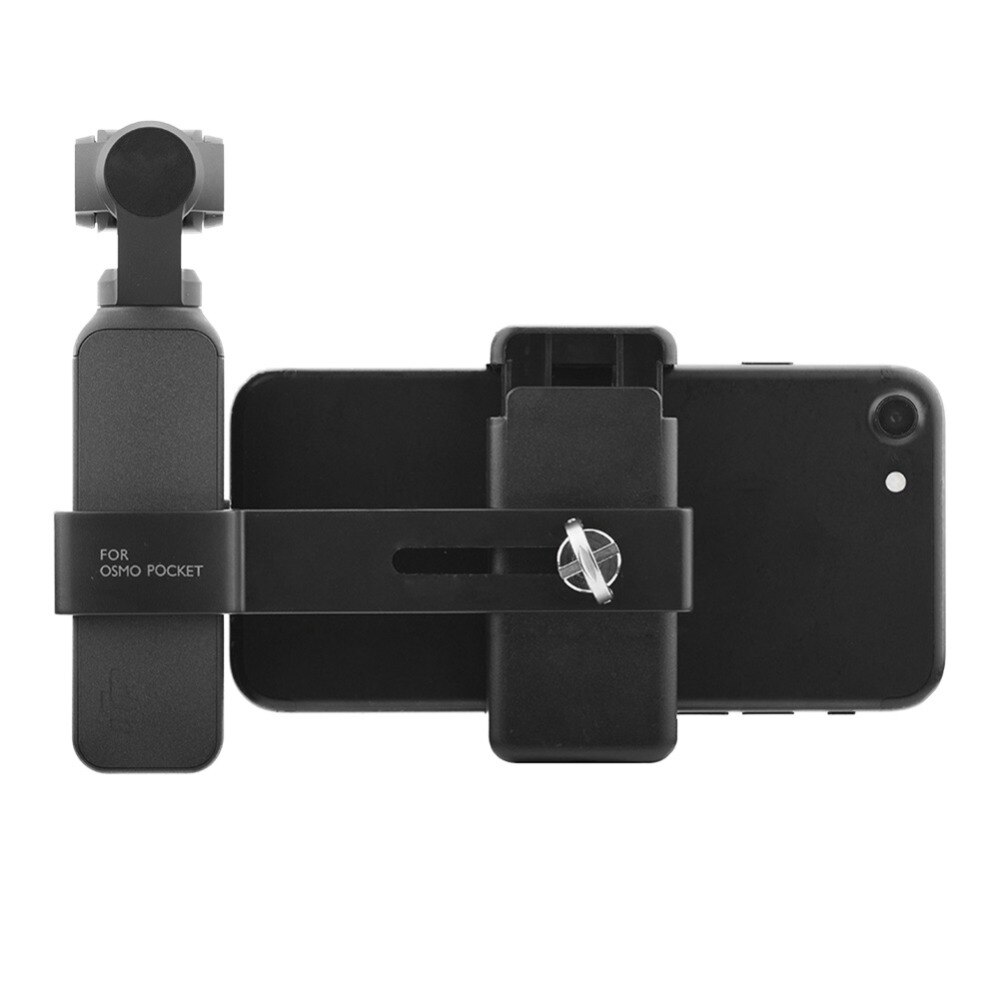 Cellphone Holder Handheld Gimbal Camera Mount For DJI OSMO Pocket Metal Clip PTZ Camera Phone Expansion Accessories
