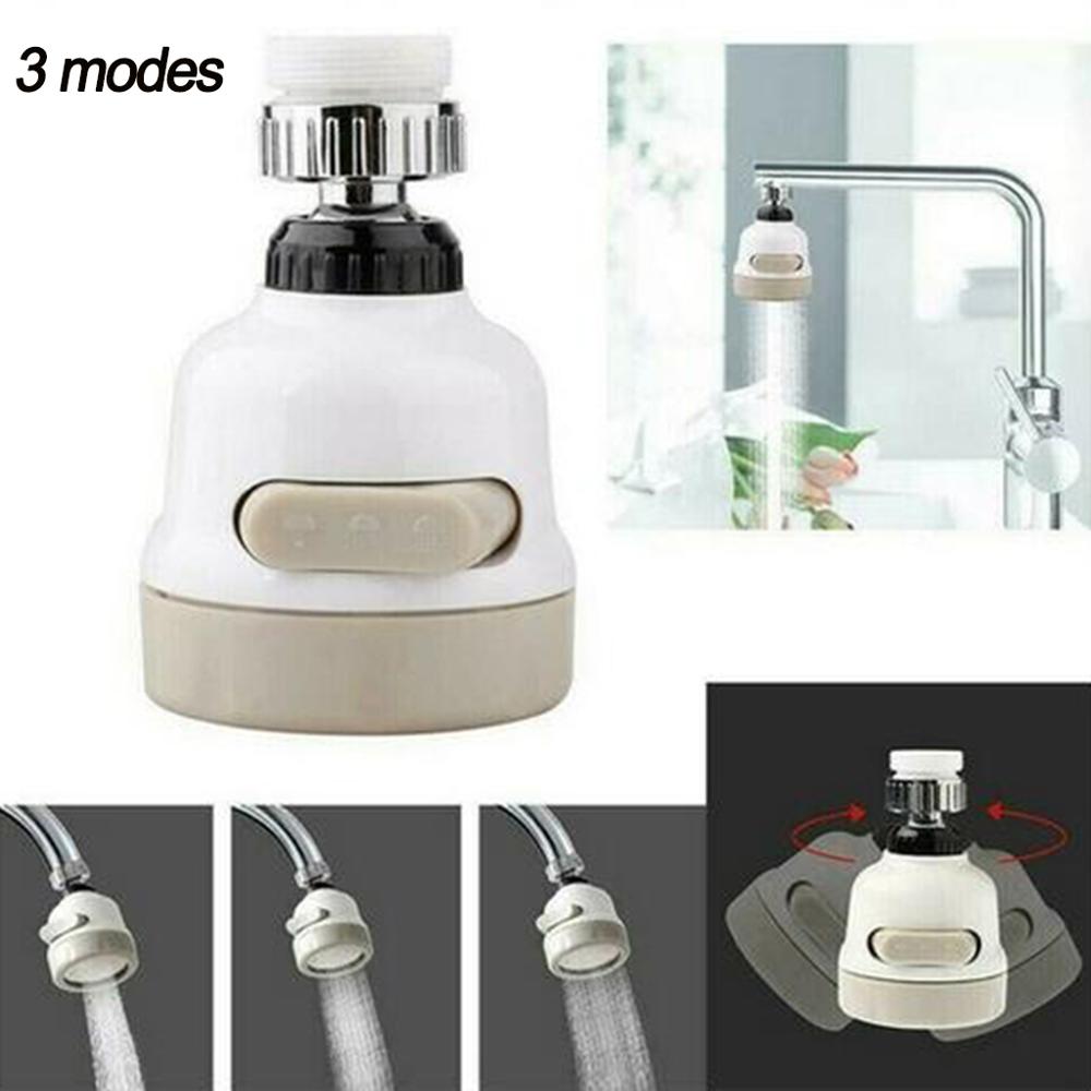 360° Swivel Kitchen Faucet Moveable Flexible Tap Head Shower Diffuser Rotatable Nozzle Adjustable Booster Faucet Kitchen Access