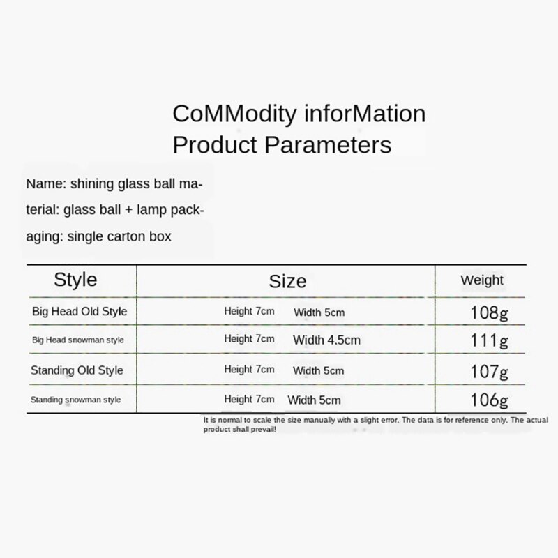 Valentine's Day Christmas Resin Music Snow Glass Santa Claus Crystal Ball Children Snow Ball, Crystal Music Box