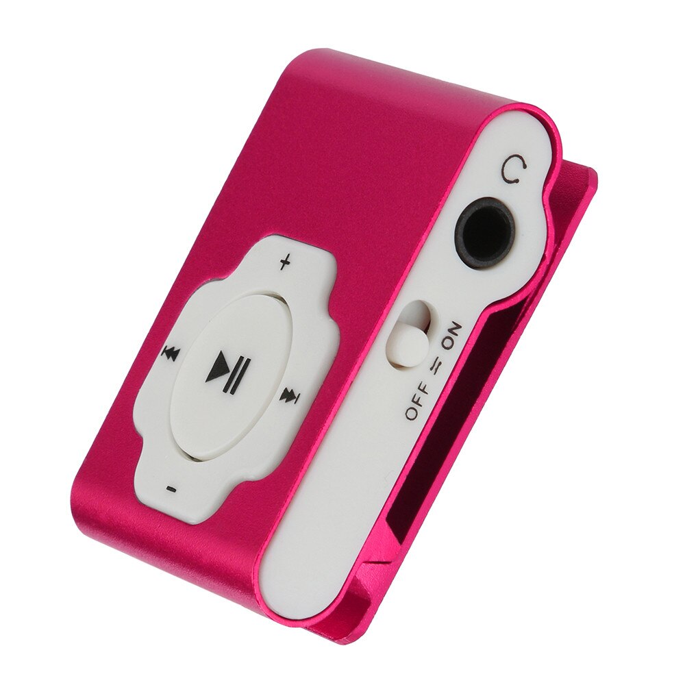 Spedizione gratuita CARPRIE mini lettore Mp3 Usb portatile supporto micro Sd Tf carta 32gb sport musica media mp3 caratteristiche Radio fm usb: caldo rosa
