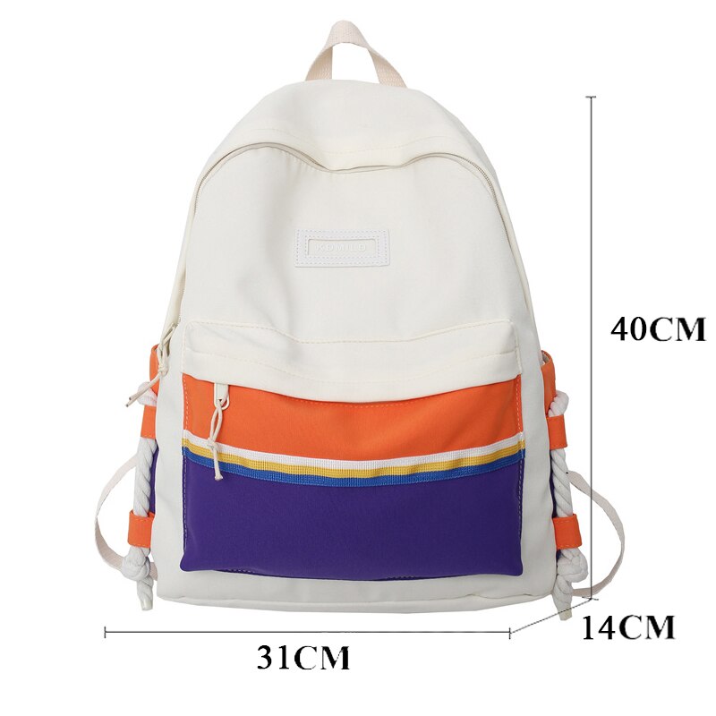Zaino da donna joysmanie Fashion zaino Kawaii stile Preppy per studente adolescente zaino da donna Mochila zaino da ragazza