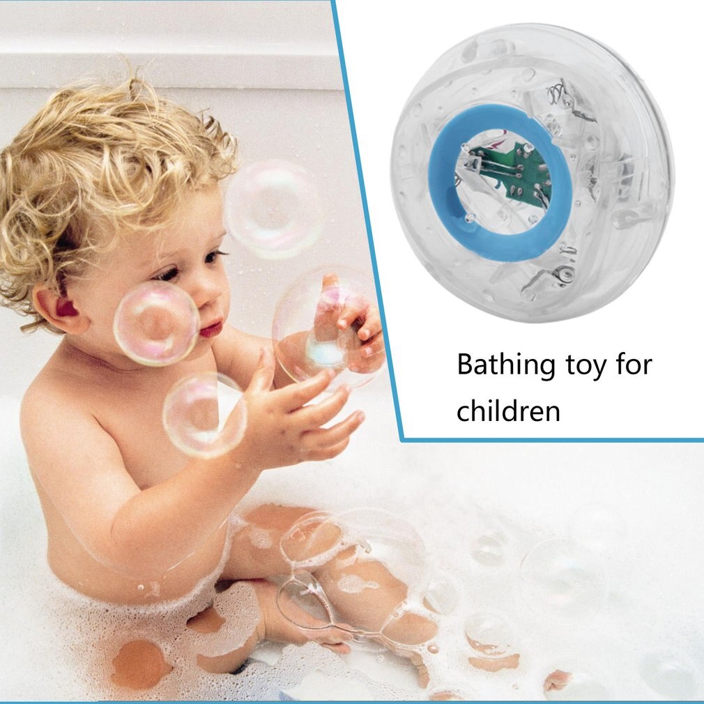 Waterproof Bathroom Led Light Toys Children Funny Bath Toy Multicolor Watertight Plastic With Water-Safe Led Light Display