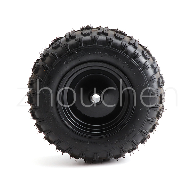 Motorradzubehör 13 x 5.00-6 zoll rad schneepflugrad schmetterlingsblumenreifen 13 * 5.00-6 zoll strandrad