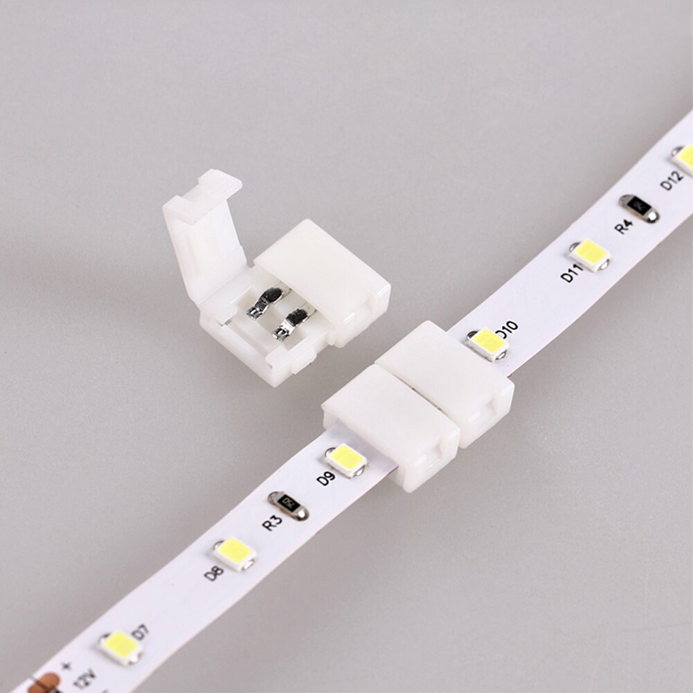 5~500pcs 2pin 3pin 4pin 5pin 6pin led connector Clip, for 5050 3528 3014 WS2812b LED single color/ RGB RGBW RGBWW Strip light