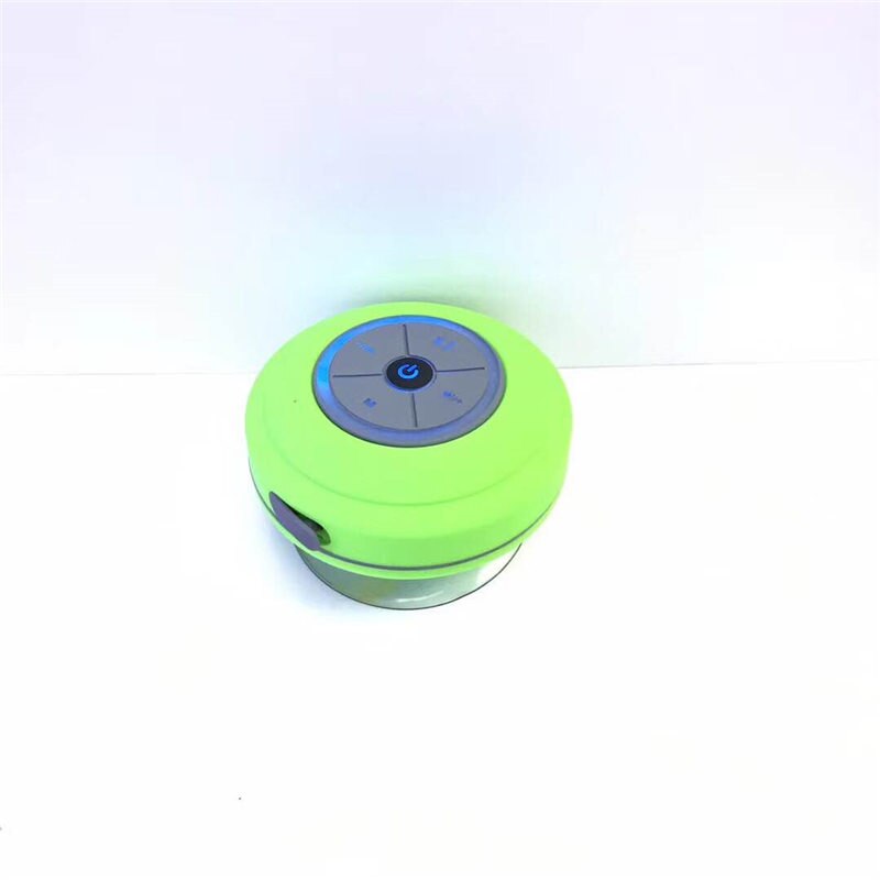 Altavoz inalámbrico portátil Mini Q9 impermeable Bluetooth sonido de música Carro de agua altavoces resistentes baño ducha Bar PK A9: Green