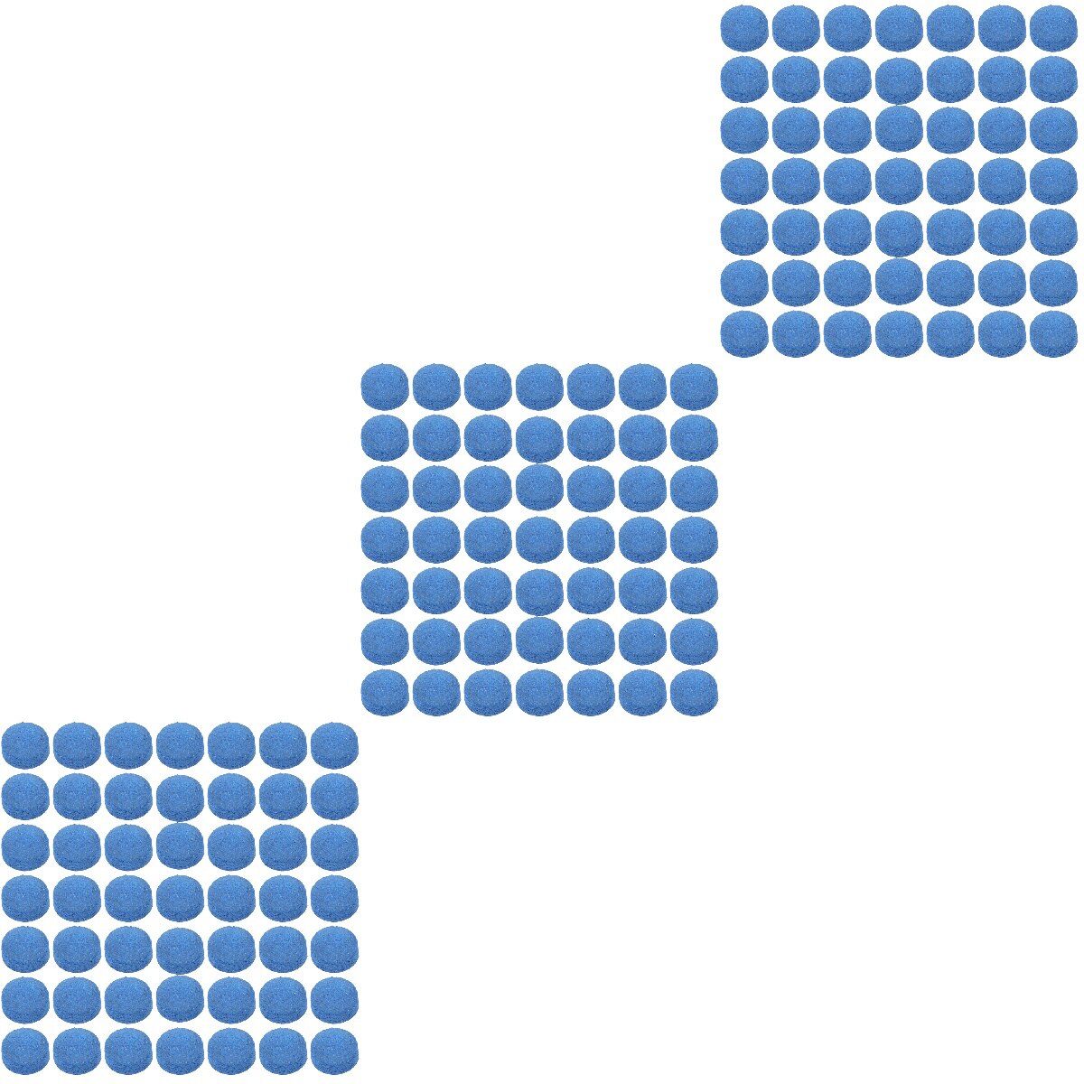 150 pcs Portable Cue Tip for Pool Cues and Snooker Billiard Cue Tips Billiard Supplies