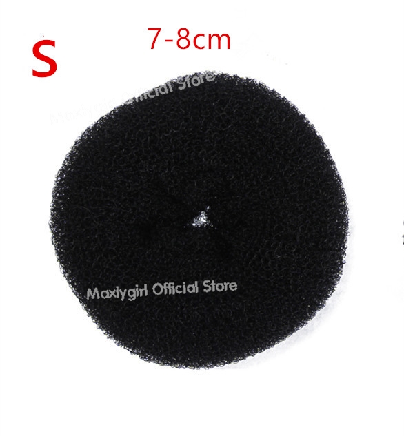 8 Hair Bun Donut Magic Foam Products Hairstyle Lazy Hair Accessories For Girls Women Lady Easy Big Ring Hair Styling Tools: MULTI