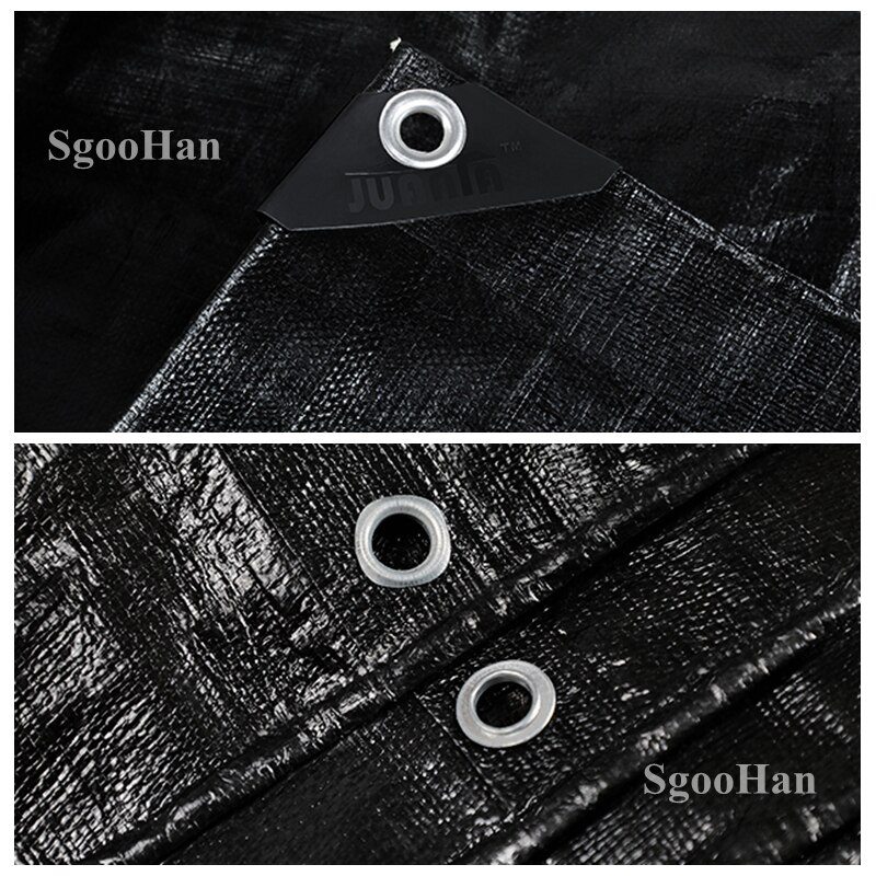 0.32mm PE Rainproof Cloth Tarpaulin Garden Outdoor Awning Shading Sail Camping Boat Truck Canopy Ground Sheet Waterproof Cloth