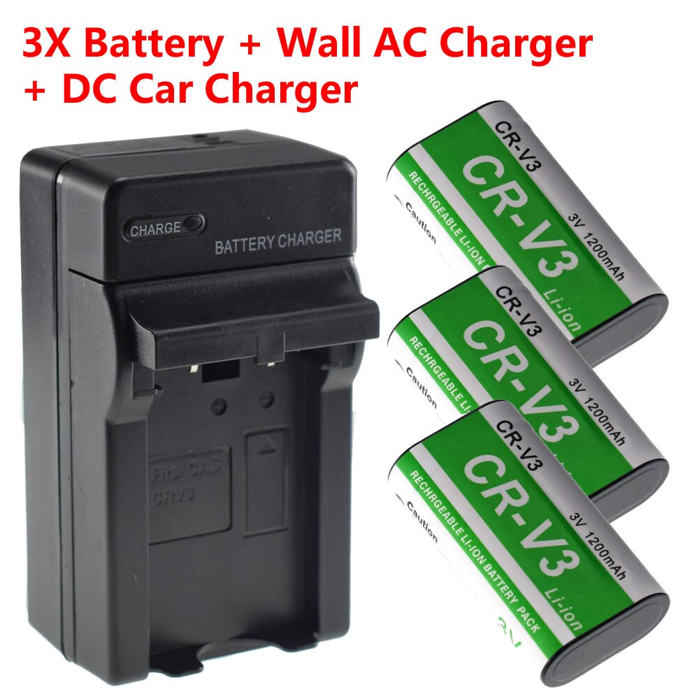 Yidabusiness Akku für Kodak CRV3 CR-V3 LB-01 DX4900 DX6340 c530 C703 CX6230: 3 Batterie einstellen
