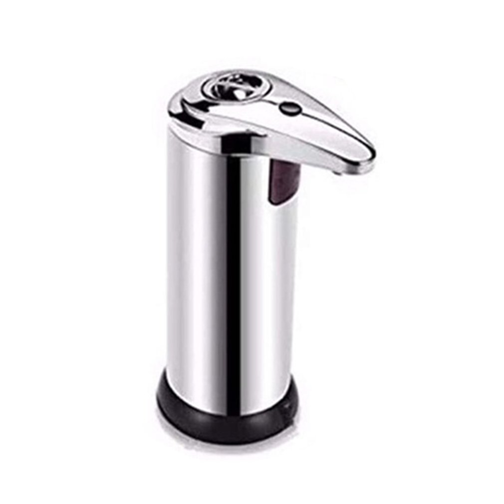 Rustfrit stål automatisk sæbedispenser håndrensningsflaske husholdnings badeværelse badeværelse gel gel sanitære bord