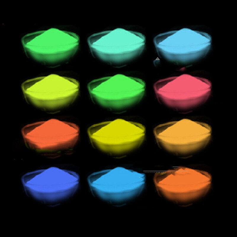 10g Glow In The Dark Luminous Party DIY Bright Noctilucent Sand Fish bowl sand Wishing Bottle Fluorescent Particles Kid