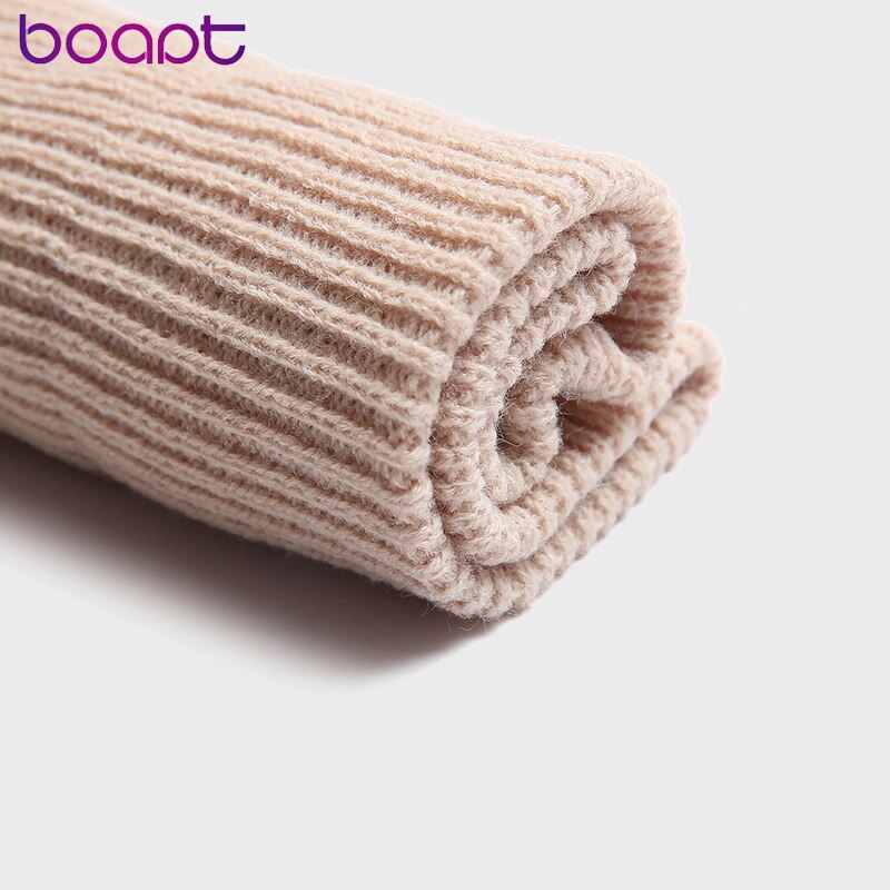 Voksen strikket kalot kvinder mænd afslappet hip hop hat akryl ski hue kasket unisex vinter holde opvarmning ensfarvede hatte