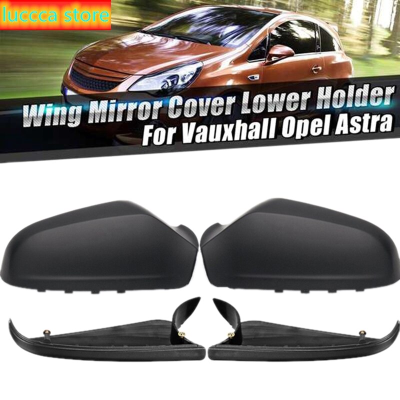 Side Achteruitkijkspiegel Cover Voor Vauxhall Opel Astra H Mk5 2004 1 Paar