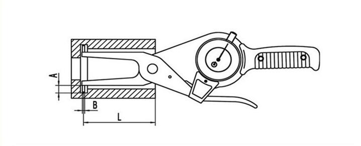 Dial Caliper Gauges, Calipers for internal diameter,measuring tools, Dial Indicators,15-35mm