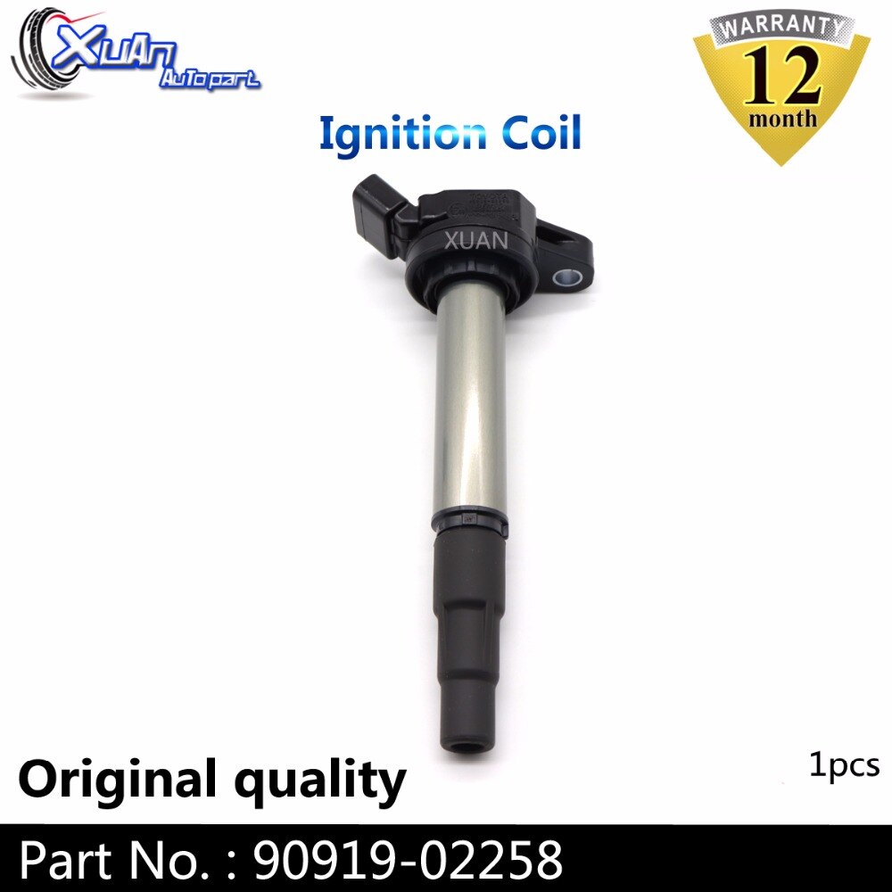 XUAN cewka zapłonowa 90919-02258 dla Toyota C-HR Corolla Prius V matryca RAV4 Auris Avensis dla Lexus CT200h Scion Jestem xD 1.6 1.8L
