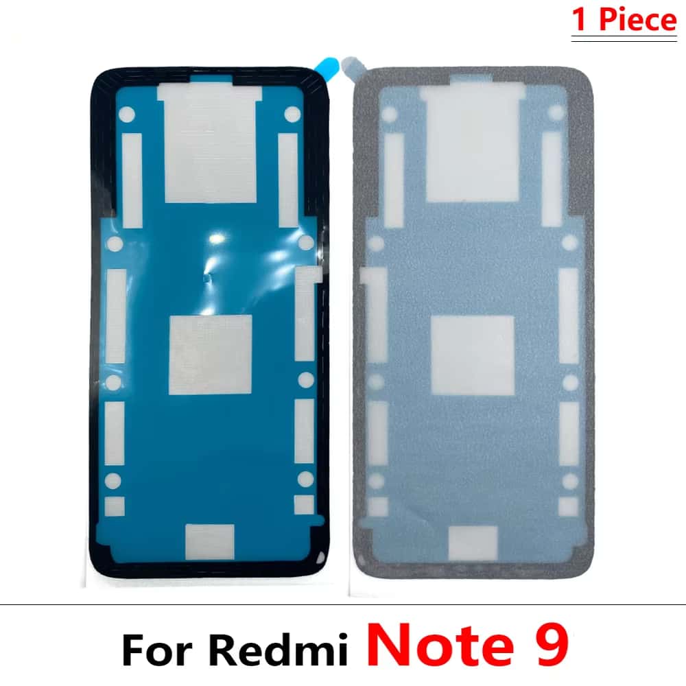 For Xiaomi Redmi Note 10 7 8 9 11 4G 12 Pro Plus 11S 9S Waterproof Adhesive Back Housing Battery Cover Glue Stickers: Yellow