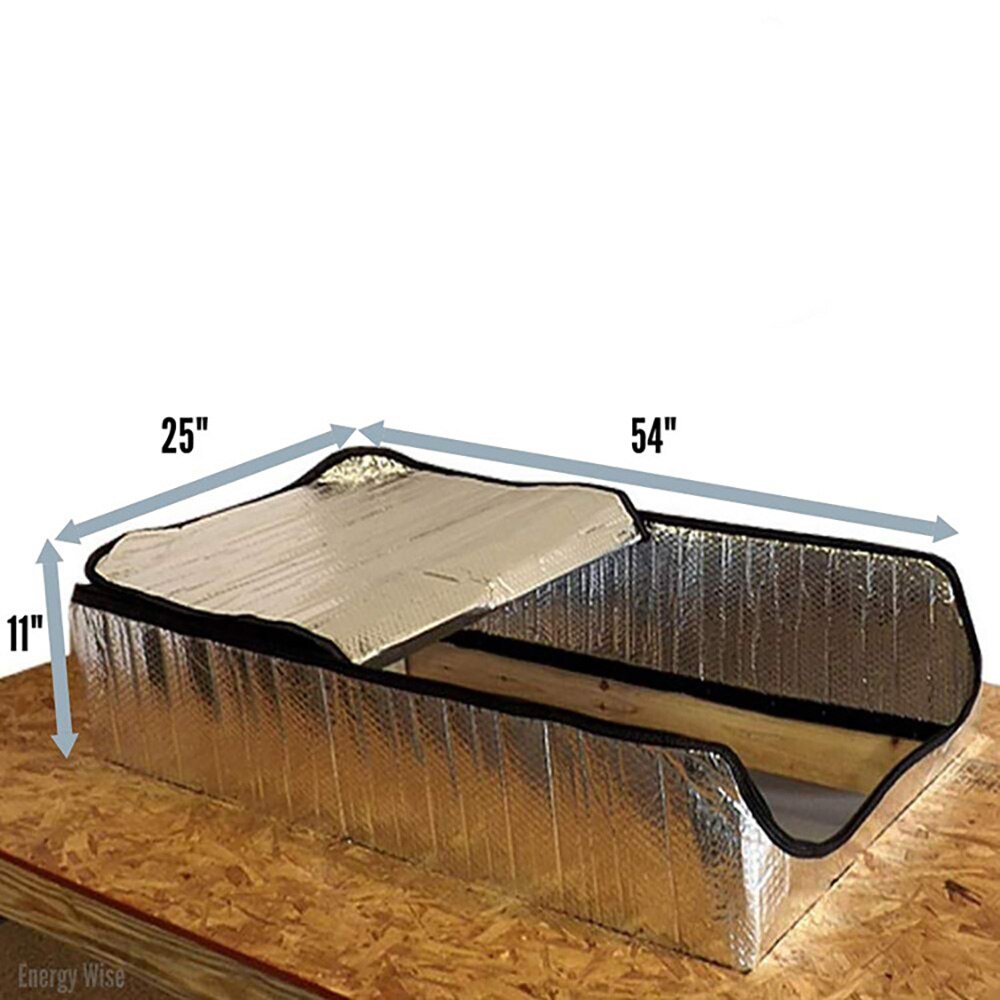 Cubierta de tienda de ático ignífuga, cubierta de aislamiento para puerta de ático, escalera aislante para escalera de ático