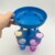 6 Shot Glass Dispenser Holder Carrier Caddy Liquor Dispenser Party Beverage Drinking Games Bar Cocktail Wine Quick Filling Tool: Blue Set A