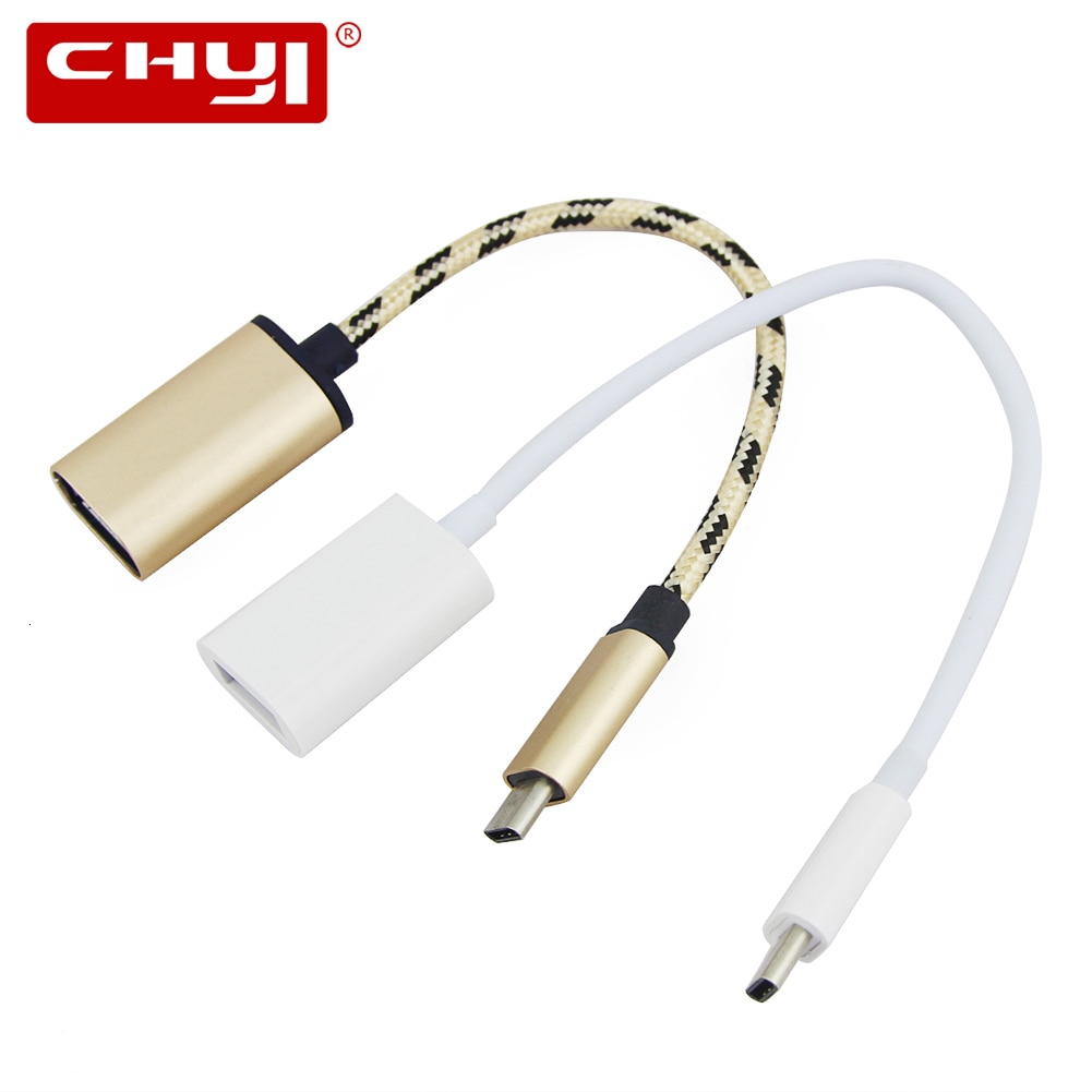 CHYI Type C Kabel Naar Usb 3.0 Hub Micro Usb-c 3.1 Data Lijn Mini Connector Converter Accessoires Voor smartphone Met Type-c Poort