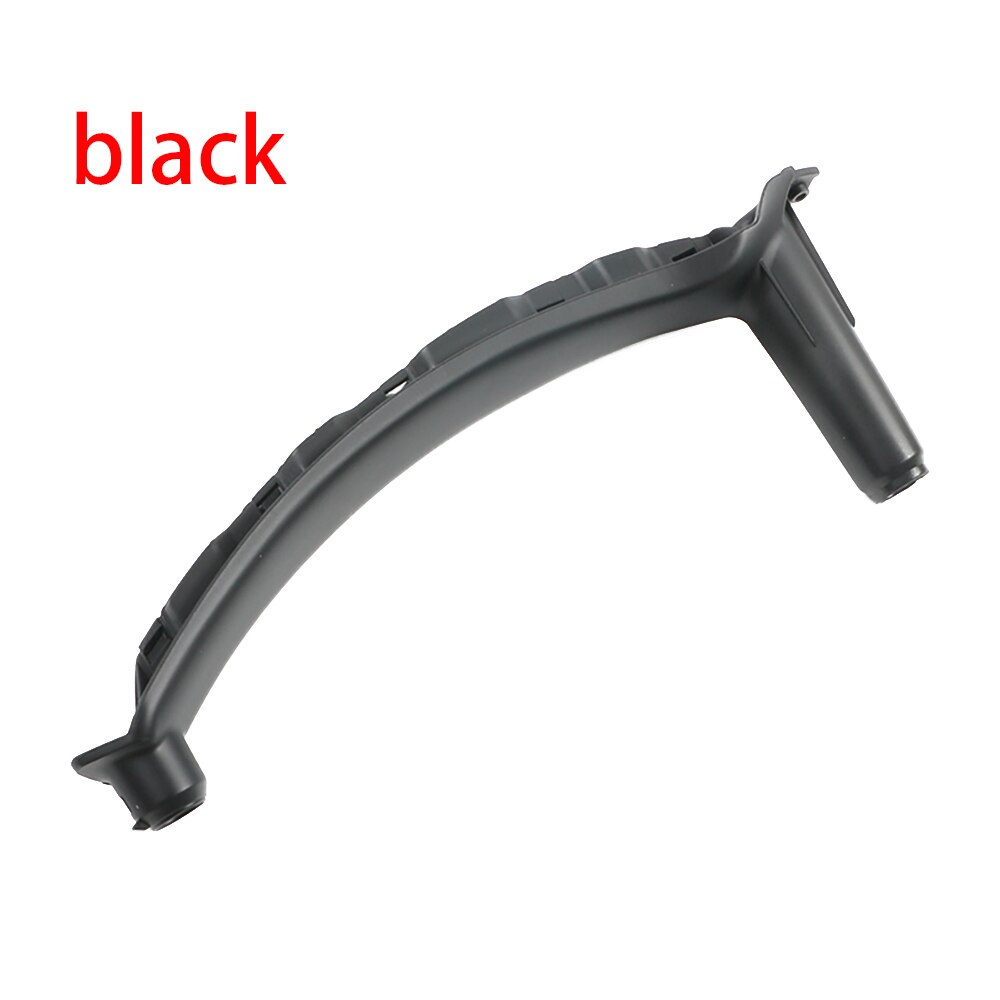 Manija de Panel de puerta interior para coche derecho de , 1 Uds., embellecedora de tirar para BMW E70 X5 E71 E72 X6 SAV, accesorios para coche: black