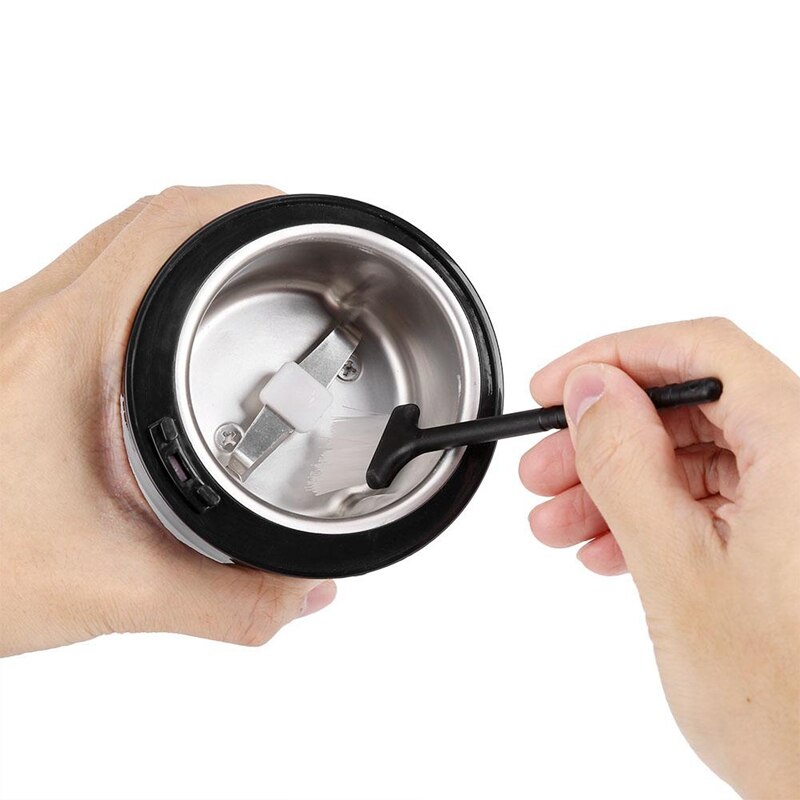 Portable Mini Grinder Home Electric Coffee Machine Powder Machine(Eu Plug)