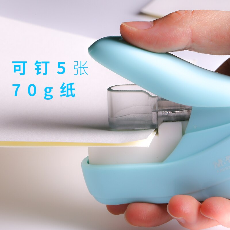 No Nails No Staples Stapling Machine Mini Cute Book Stapleless Stapler Paper Stapling Stapler Without Staple Stapler Free
