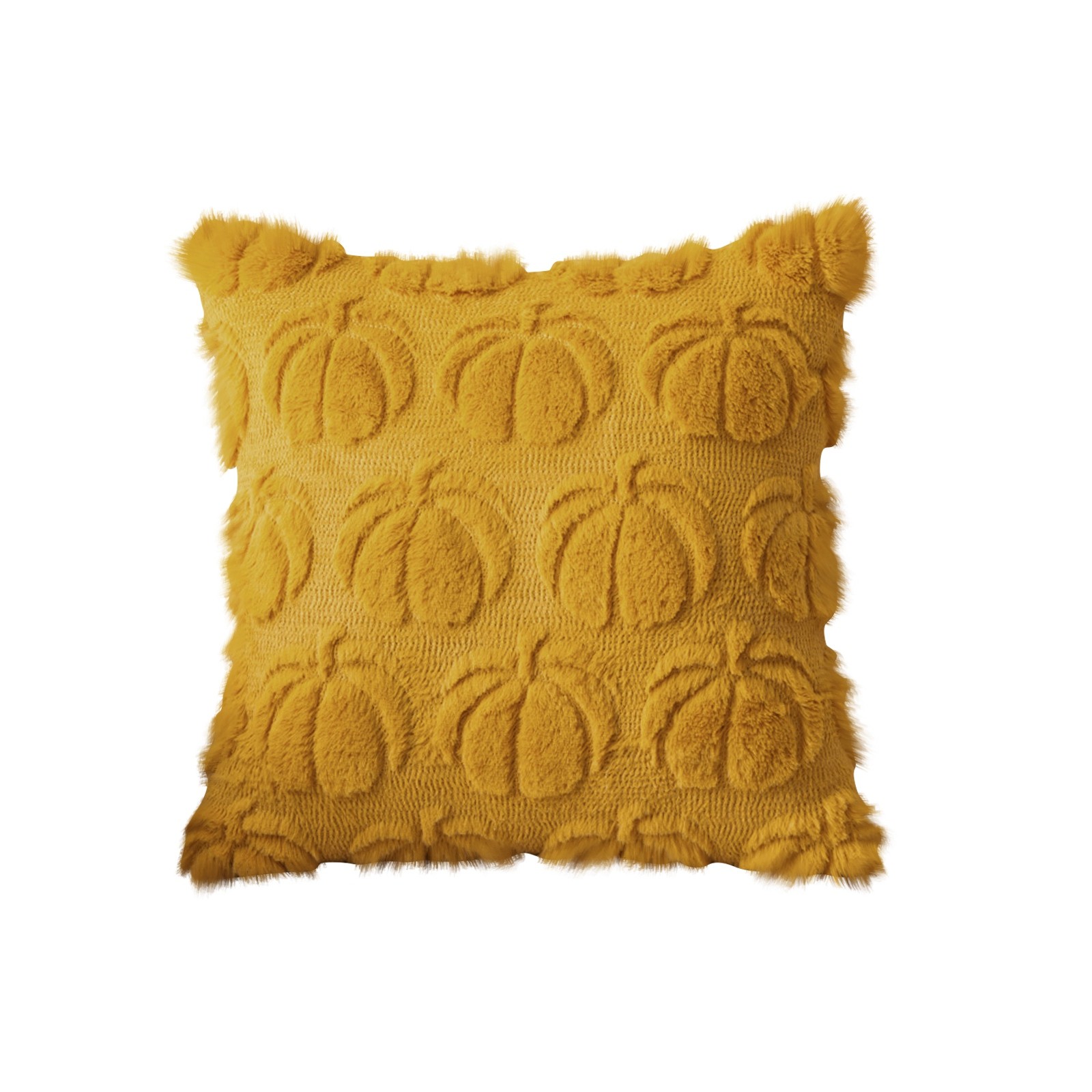17.7x17.7inThanksgiving Pillow Maple Leaf Cover Solid Color Cushaw Embroidery Home Pillow Waist Cushion Cover Cojines Para Sofa: black