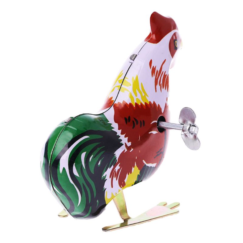 Classic Mini Clockwork Animal Cock Chick Kinderen Wind Up Kinderen Educatinal Speelgoed