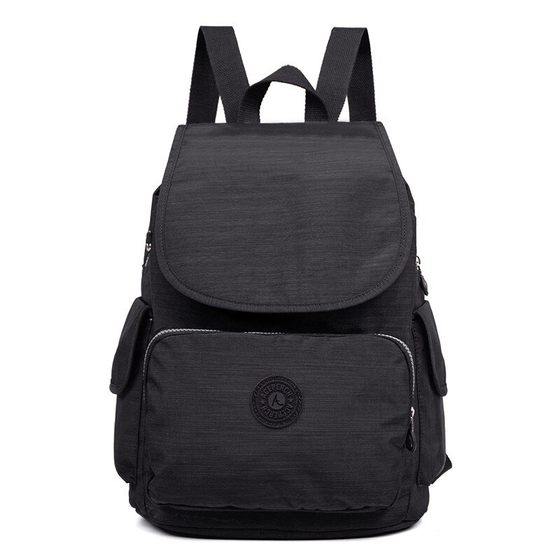 Kids Schooltas School Rugzak Tieners Meisjes Jongens Reistas Laptop Praktische Grote Capaciteit Mochila Feminina: 1 piece Flax Black