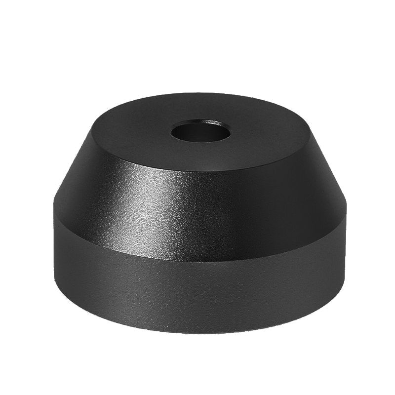 Płyta winylowa kopuła adapter uniwersalny 7 "45 obr/min gramofon aluminium srebrne akcesoria