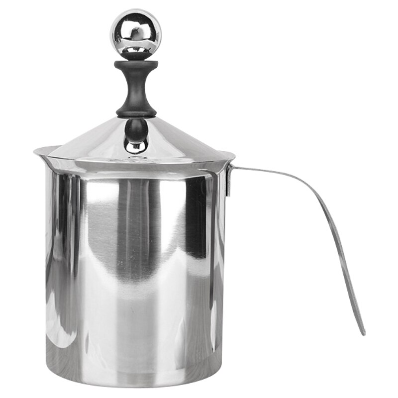 Verdikte Double-Layer Melkopschuimer Melkopschuimer Handmatige Melkopschuimer Fancy Koffie Cup Melkopschuimer Machine 800Ml
