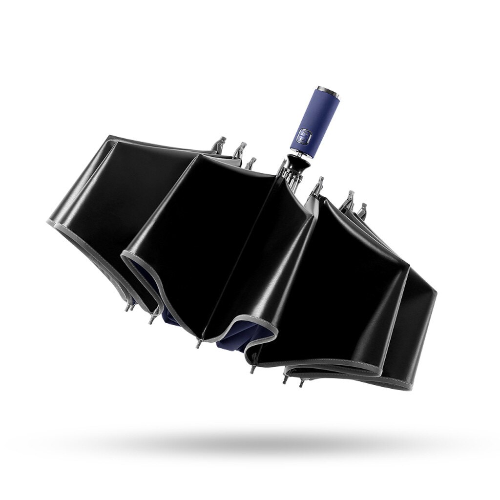 Automatic Umbrella Reverse Folding Business Umbrella With Reflective Strips parapluie guarda chuva paraguas umbrella