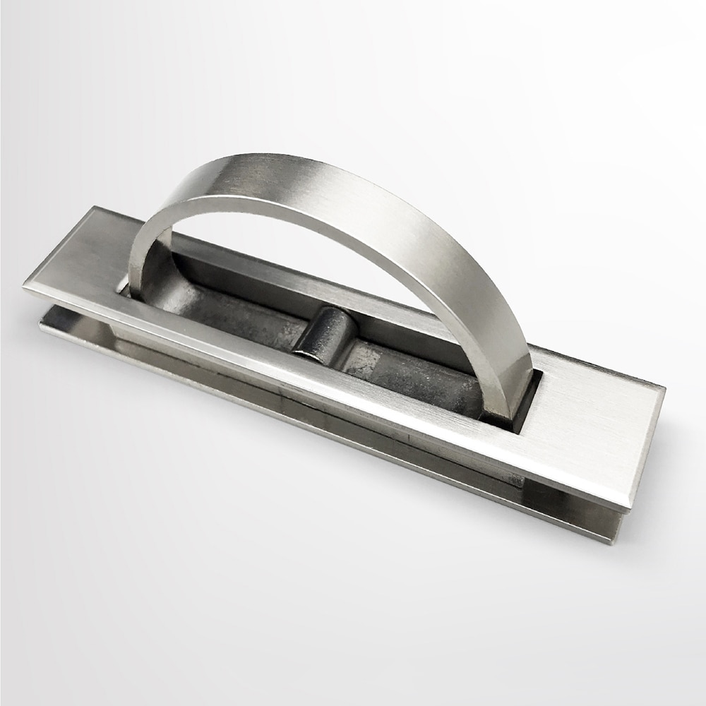 Hidden Door Cabinet Handle Zinc Alloy Recessed Flush Pull Cover Floor Knob door handles