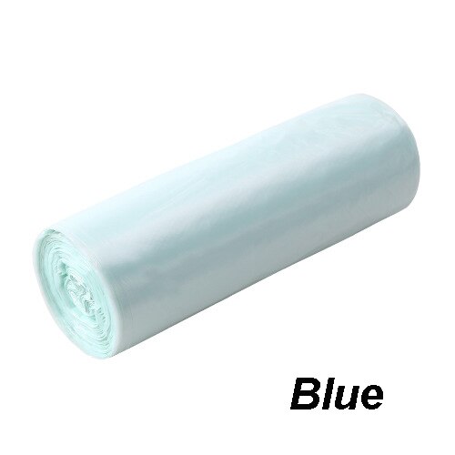 60pcs 45x63CM Big Size Garbage Bags Rose gold Trash Bags Thicken Convenient Environmental Cleaning Waste Bag Plastic Trash Bags: Blue