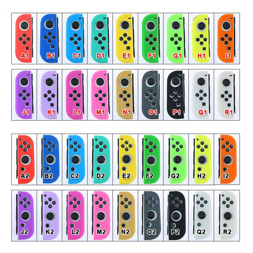 YuXi Anti-Slip Siliconen Soft Case Voor Nintend Schakelaar Beschermhoes Skin Voor Schakelaar NS Vreugde-Con Controller