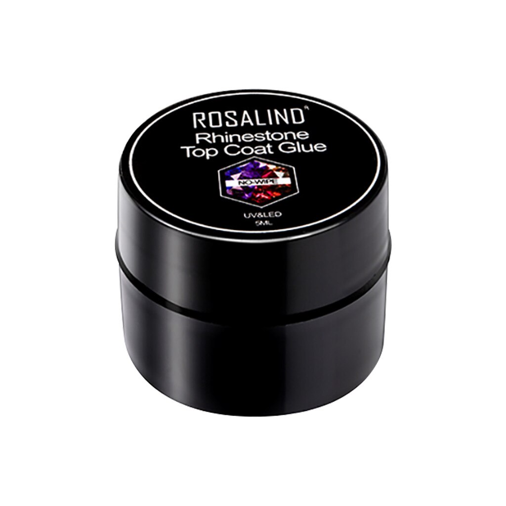 Rosalind 5 Ml Geen Veeg Nail Glue Voor Rhinestone 3D Crystal Nagels Decor Losweken Strass Top Jas Sterke Lijm lijm Voor Rijn