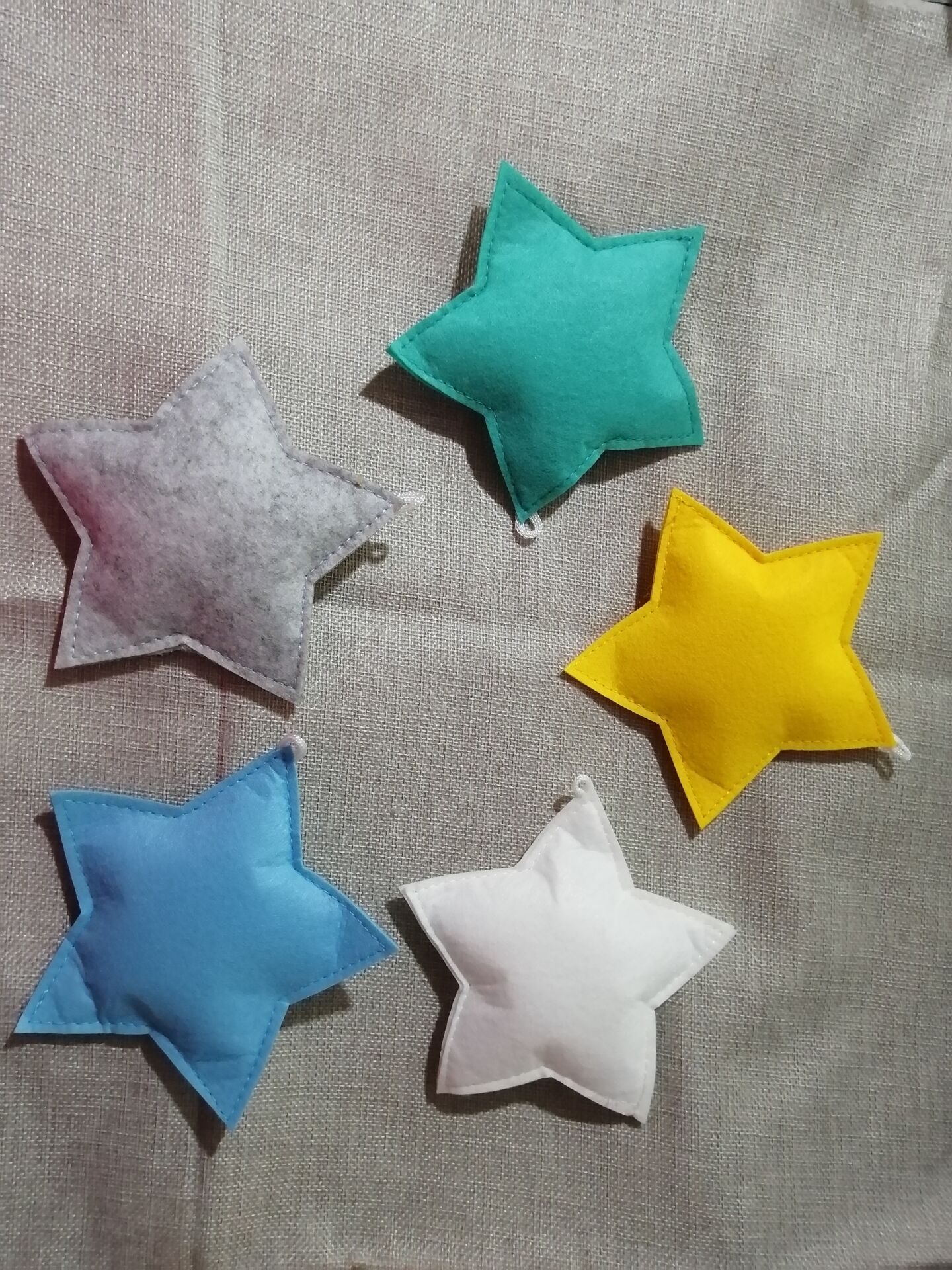 Nordic Baby Room Handmade Nursery Star Garlands Christmas Kids Room Wall Decorations Photography Props Decorations baby shower: 2