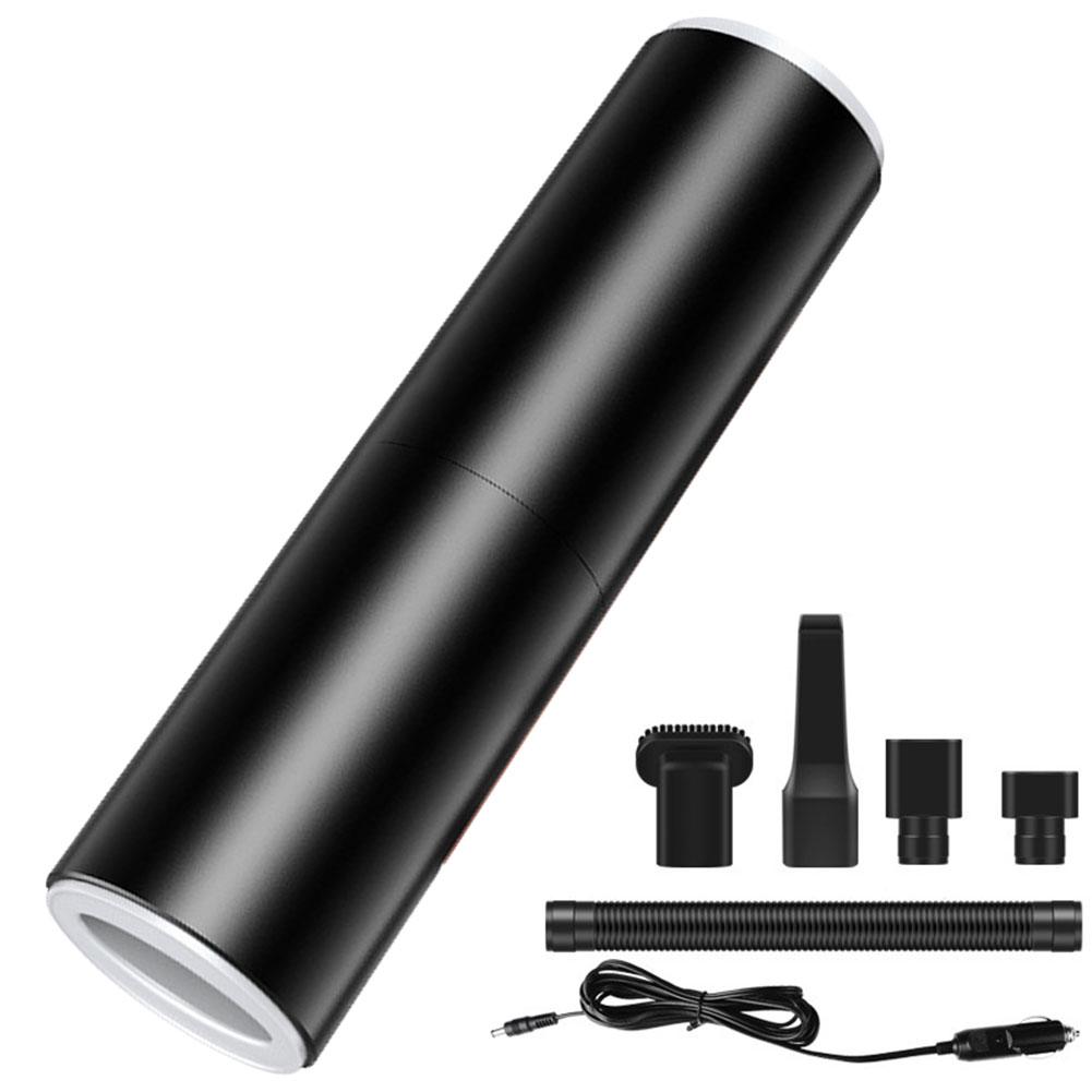 Car Vacuum Cleaner Portable Vacuum Cleaner Handheld 12V 120W Mini Car Vacuum Cleaner Strong Suction For Car Home Use: Black