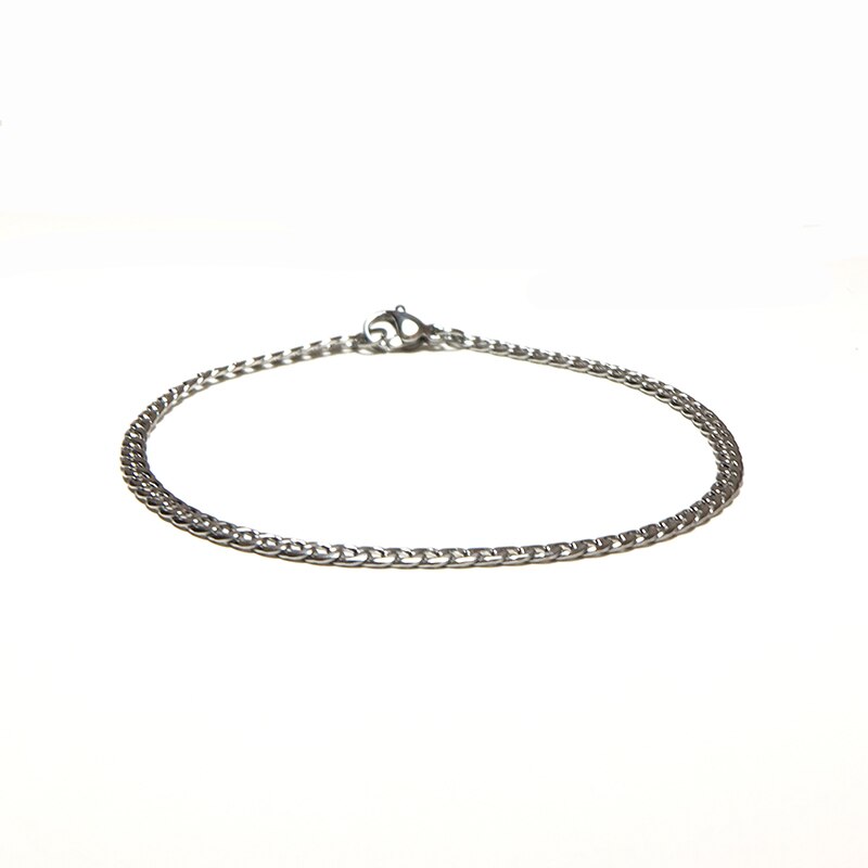 3 Pcs/Set 4mm Small Natural Stone Beads Bracelet Link Chain Tiger Eyes Braclets Sets For Men Hand Jewelry Pulseira Homme: 4mm Link Chain